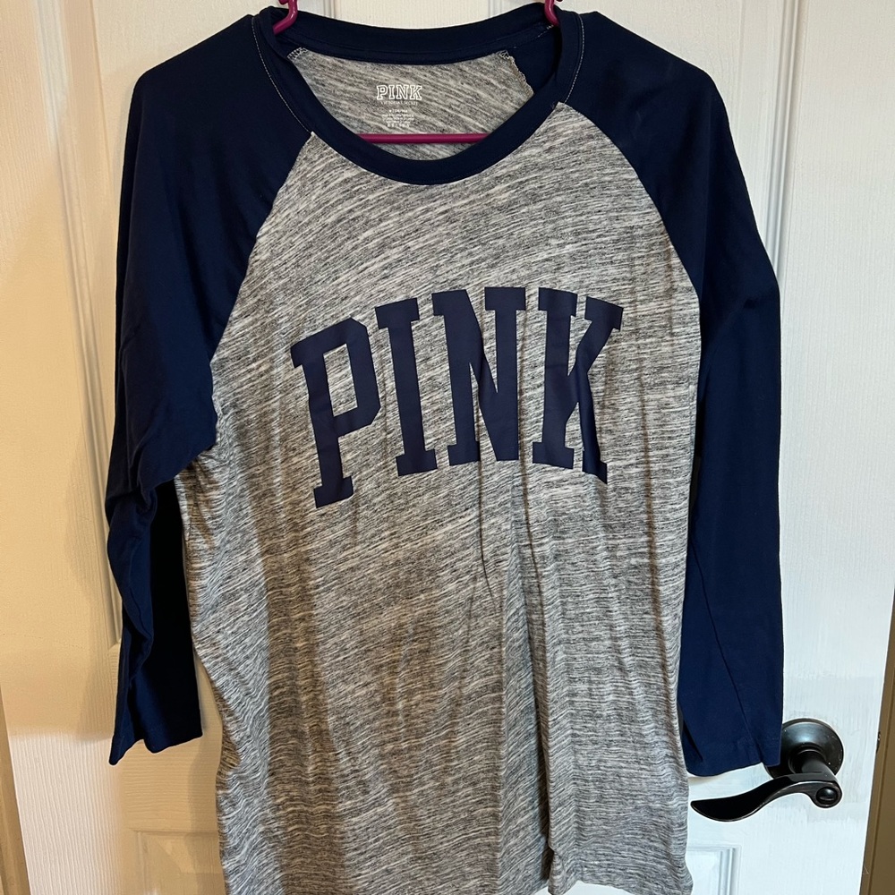 PINK baseball tee